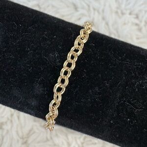Gold tone bracelet